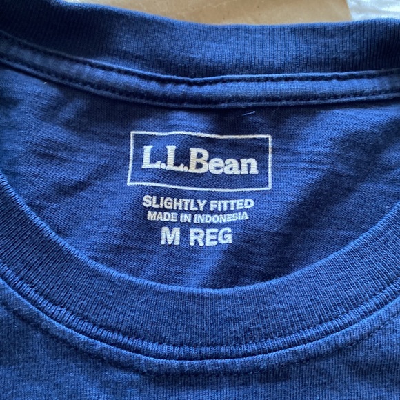 LL Bean Organic Cotton Tshirt - Picture 3 of 9
